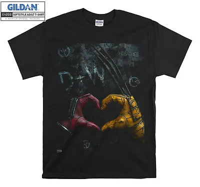 Buy Deadpool VS Wolverine Funny T-shirt Gift Hoodie Tshirt Men Women Unisex 9903 • 19.95£