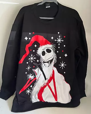 Buy A Nightmare Before Christmas Jack Skellington Christmas Sweatshirt Mens XL 46-48 • 23.67£