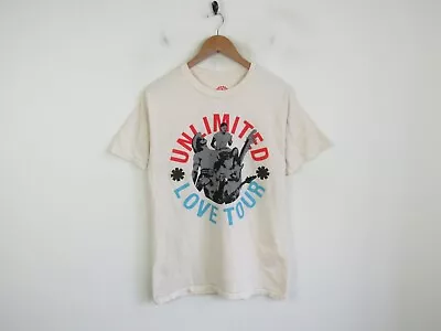 Buy Mens Red Hot Chili Peppers Unlimited Love 2022 Band Tour T-shirt Cotton Size M • 34.99£