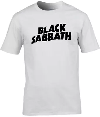 Buy Black Sabbath Band Logo Premium Cotton Ring-spun T-shirt • 14.99£