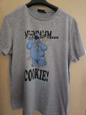 Buy Cookie Monster T Shirt XL  Sesame Street  Fun Tee Perfect For Summer • 1.50£