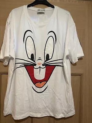 Buy Zara Looney Tunes Bugs Bunny T-Shirt New With Tags • 15£