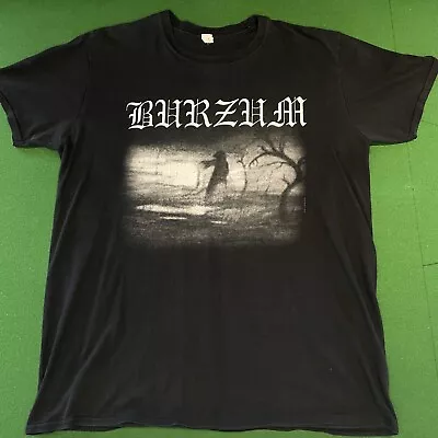 Buy 1Burzum1 - Aske Classic Black Metal Shirt - Darkthrone, Mayhem, Emperor (XL) • 10.95£