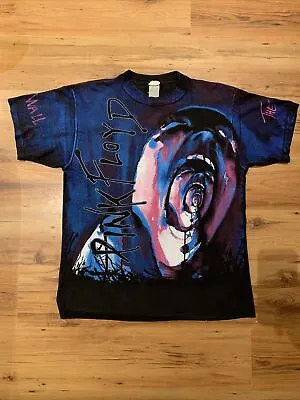 Buy Vintage PINK FLOYD The Wall T Shirt AOP All Over Print Sz XL Winterland • 249.99£