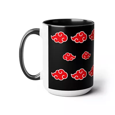 Buy Naruto Anime, Akatsuki Two-Tone Coffee Mugs, 15oz • 36.50£