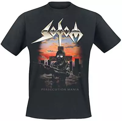 Buy SODOM - PERSECUTION MANIA - Size XL - New T Shirt - J72z • 17.09£