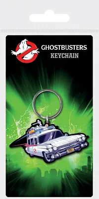 Buy Ghostbusters Ectomobile Car Rubber Keyring New Official Merch Pyramid  • 3.55£