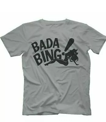 Buy Bada Bing T-Shirt Sopranos Inspired Gangster Mafia Retro Offical TV USA Retro • 6.99£