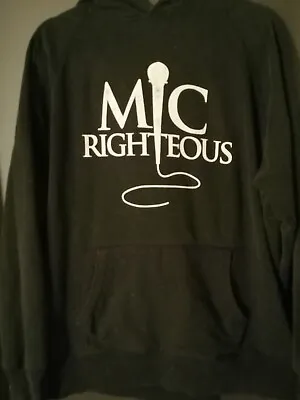 Buy Mic Righteous Hoodie Mens XL UKHH UK Hip Hop Official Merch  • 27.50£