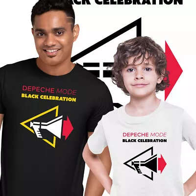 Buy Black Celebration: Depeche Mode Band T-Shirt | Music Tee For True Fans • 16.99£
