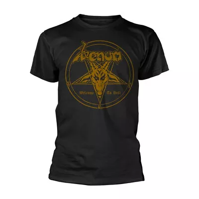 Buy Venom Welcome To Hell Gold Black T-Shirt NEW OFFICIAL • 17.79£