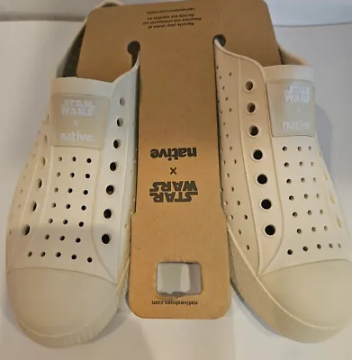 Buy Star Wars X Native Slip On Rubber Shoes M9/W11 NWT Grogu Baby Yoda Mandalorian • 48.25£