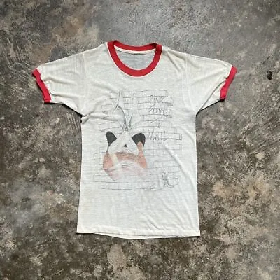 Buy Vintage Original 1970’s Pink Floyd The Wall Ringer T-shirt Medium/large • 350£
