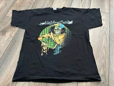 Buy Motley Crue Band Music Single Stitch T Shirt Mens Large Black Retro Rare  • 90£