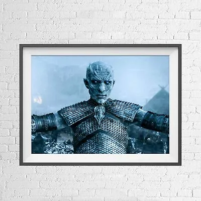Buy GAME OF THRONES WHITE WALKER NIGHT KING POSTER PICTURE PRINT Sizes A5 To A0 *NEW • 10.72£
