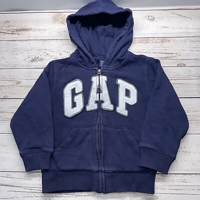 Buy Age 5 Years GAP Zip Up Hoodie Boys Girls Kids Shelf Long Sleeve Hooded  • 7.84£