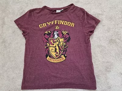 Buy Ladies Primark Harry Potter Design T Shirt - Size 12 - Short Sleeve • 2.50£