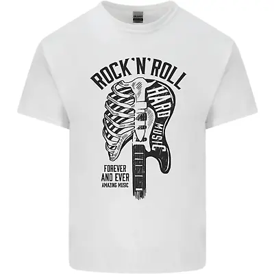 Buy Rock N Roll Forever And Ever Guitar Mens Cotton T-Shirt Tee Top • 11.75£