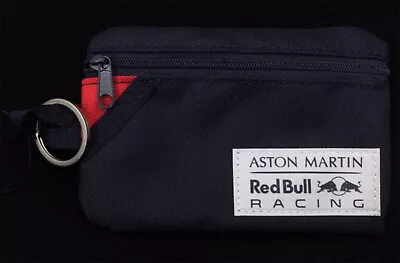 Buy WALLET Red Bull Racing Aston Martin Team Coin Keyring Formula One F1 NEW Navy • 9.89£
