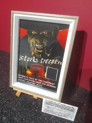 Buy Screen Used Horror Prop Creepers Jacket Swatch • 0.99£