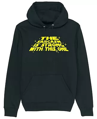 Buy Sarcasm Is Strong With This One Hoodie Funny Joke Star Wars Gift For Dad Him • 17.95£