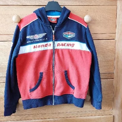 Buy Honda Racing TT Legends Boys Jacket Hooded Size 12-13 Boys Authentic Vintage • 35£