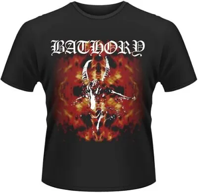 Buy Bathory Fire Goat Tshirt Size Small Rock Metal Thrash Death Punk • 11.40£