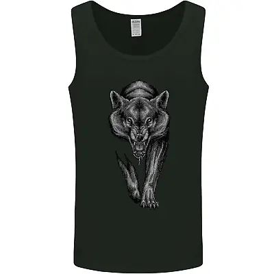 Buy Lone Wolf Mens Vest Tank Top • 10.99£