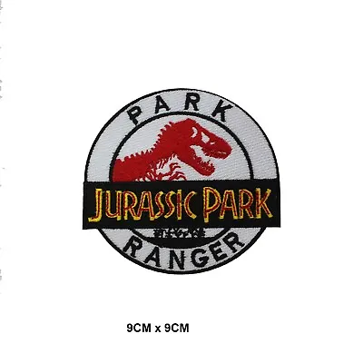 Buy Jurassic Park Ranger Iron On Patch Sew On Transfer Brand New Jurassic World • 2.59£