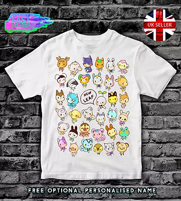 Buy ANIMAL CROSSING GAME GAMER Kids T-Shirt Top Boys Girls T SHIRT #2 • 9.99£