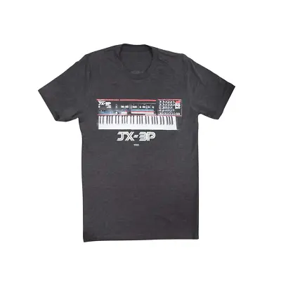 Buy ROLAND Authentic Jx-3P Crew T-Shirt, Grey XXL • 11.65£