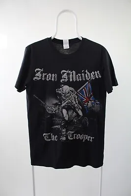 Buy Vintage Iron Maiden Shirt Eddie The Trooper Graphic Heavy Metal Size M • 42£