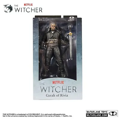 Buy McFarlane Toys 7  The Witcher (NETFLIX TV SHOW) Geralt Of Rivia (CLOTH CAPE) • 24.99£
