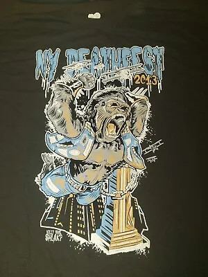 Buy Ny Deathfest T Shirt Size Xxl Macabre Phobia Cephalic Carnage • 9.65£