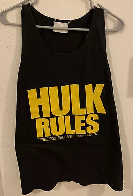 Buy Wwe / WWF Rare Vintage Hulk Hogan UK Rampage 1991 Tour Vest T Shirt Original!! • 84.99£