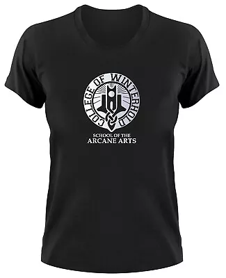 Buy #2 College Of Winterhold Logo Ladies Fanshirt Fan Skyrim Elder Scrolls • 19.16£