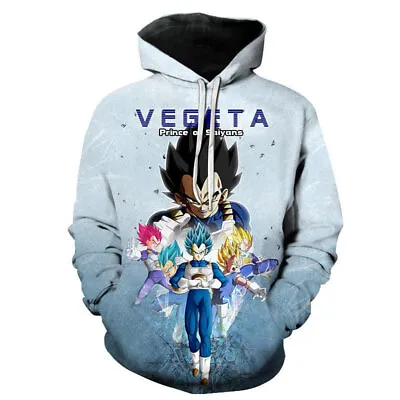 Buy 9 Style Men's Casual Goku Hoodies Sweatshirts Jacket 3D Print Pullover Coat • 20.99£
