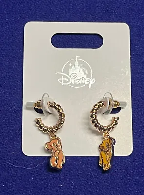 Buy Disney Parks The Lion King Simba Nala Dangle Earrings NEW • 37.79£