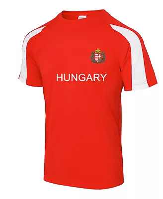 Buy Hungary  Euro Sports  Printed T Shirt Football Your Country  Pristine Finish • 16.99£