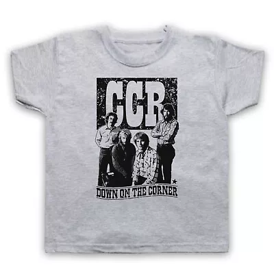 Buy Ccr Down On The Corner Unofficial Creedence Clearwater Kids Childs T-shirt • 16.99£