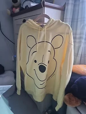 Buy Disney Winnie The Pooh Sweatshirt Hoodie Yellow • 9.99£