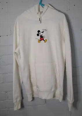 Buy Ladies Stretch Mickey Mouse Embroidered Hoodie W/pouch.  Medium.  • 8£