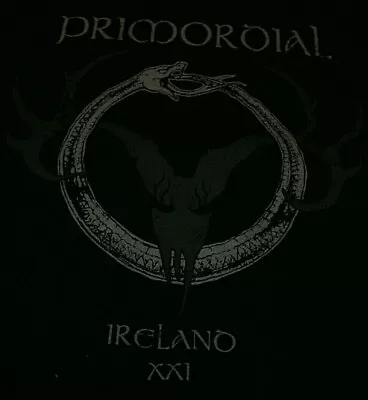 Buy Primordial 2012 American Redemption Large Tour Short Sleeve T Shirt Dual Sided • 47.36£