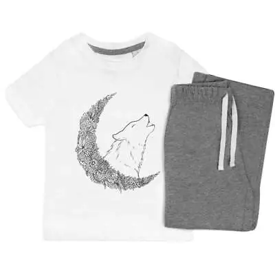 Buy 'Flower Moon Wolf' Kids Nightwear / Pyjama Set (KP021550) • 14.99£