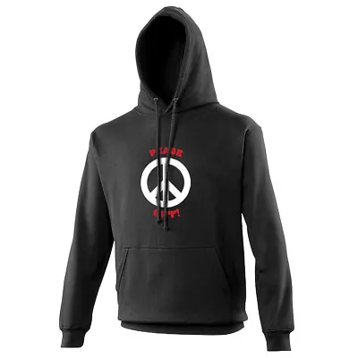 Buy Peace Out Hoodie| CND Ban The Bomb Nuclear Disarmament • 29£