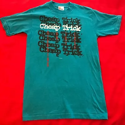 Buy Cheap Trick  Standing On The Edge Tour Epic Records 1985 Promotion T-Shirt • 92.94£