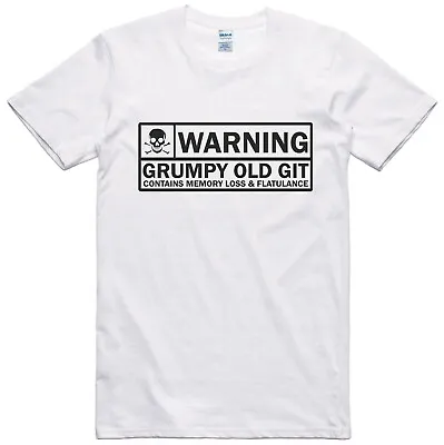 Buy Mens Funny Slogan T-Shirt Great Birthday Gift Grumpy Old Git Tee  • 8.99£