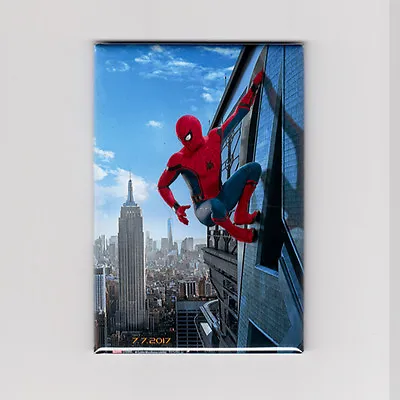 Buy SPIDERMAN : HOMECOMING / TOWER -  2 X3  POSTER MAGNET (marvel Print Shirt 2017 • 6.74£