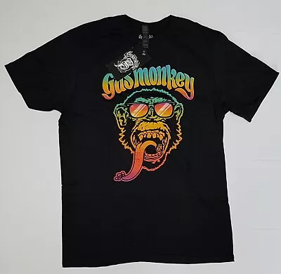 Buy 100% Official Gas Monkey Garage Funky Monkey T-shirt • 14.99£