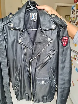 Buy Rolling Stones Vintage Leather Jacket • 480£